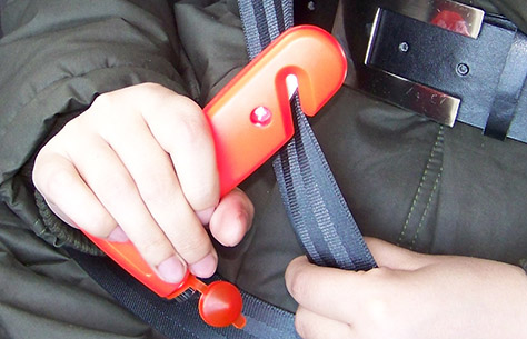 Car Emergency Safety Hammer with Seat Safety Belt Cutter TH002 cut safety seat belt