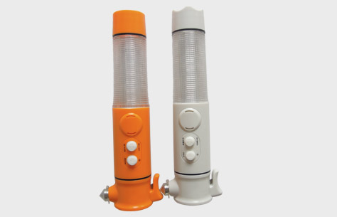 Multifunctional LED Emergency Acousto-optic Alarm Flashlight Safety Hammer TL023B