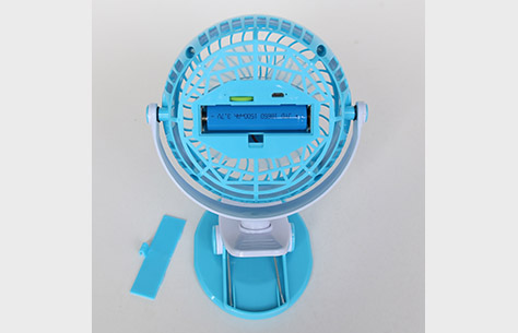 Mini充电USB夹子风扇175充电18650锂电池