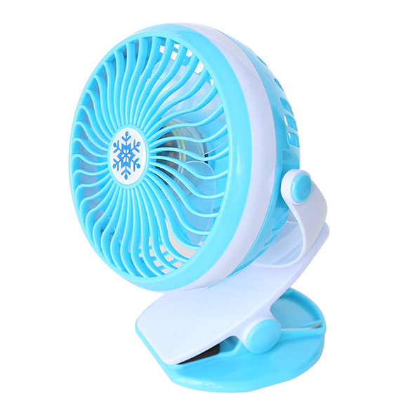 Mini Rechargeable USB Electric Fan with Clip